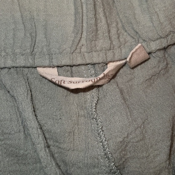 Soft Surroundings sage green flared leg pants plus size 2X - Picture 4 of 7